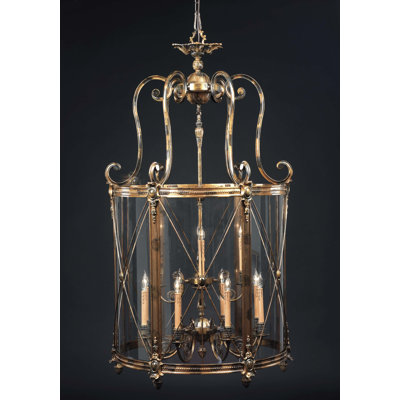 12 - Light Lantern Drum Chandelier