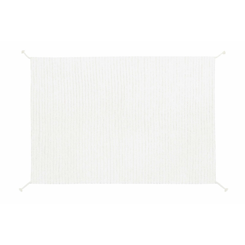 Gelato Pink and Ivory Reversible Wool Cotton Rug