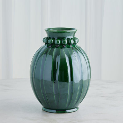 Pearl Handmade Earthenware Table Vase