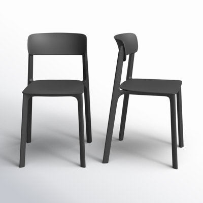 Vowa Stacking Patio Dining Side Chair