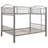 Pharr Bunk Bed with Built-in Front Ladder in Black-585345014-551232341