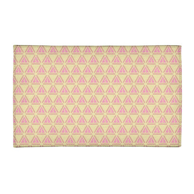 Chenille Geometric Indoor Rug