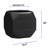20" Modern Sonoma Indoor/Outdoor Faceted Cube Fiberstone Planter - Black-1876468830-1876468829