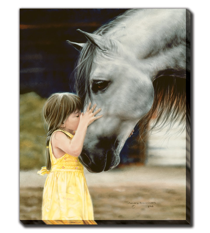 Art mural sur toile The Kiss, H 28 po x l 22 po