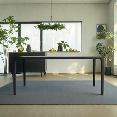 Solid wood craft dining table