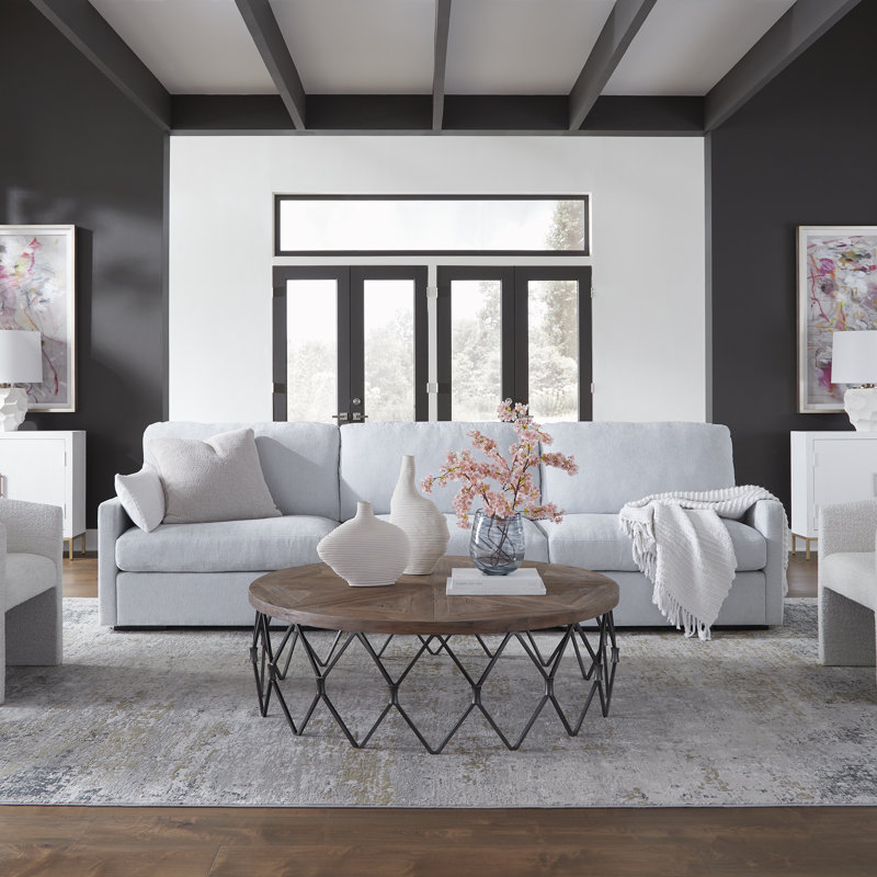 Tidworth Armless Cloud Sofa, Blue