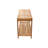 35.5" W Teak Shower Bench