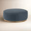 Kensington 36" Round Cocktail Ottoman-668537117-664903603