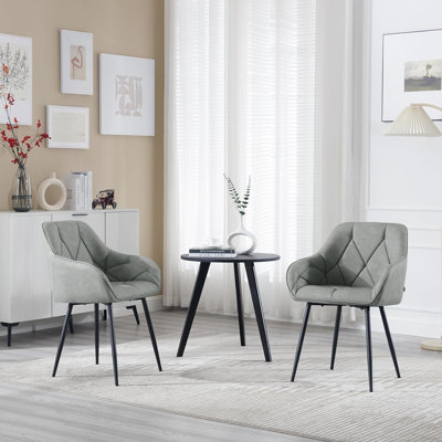 Rigney Upholstered Metal Side Chair