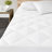 300 Thread Count Cotton Sateen Waterproof Mattress Pad-480396331