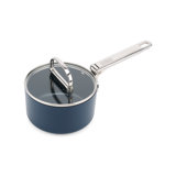 Joseph Joseph Space Ceramic Non-Stick Saucepan with Folding Handle and Lid