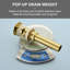 Lavabo de salle de bain avec trop-plein Drain Stopper-71275698