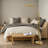 62.5" Industrial 3CCT LED Pharmacy Reading Task Floor Lamp in Brass-938583477