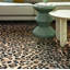 Leo Hand Tufted Wool Animal Print Area Rug in Beige-1463644798