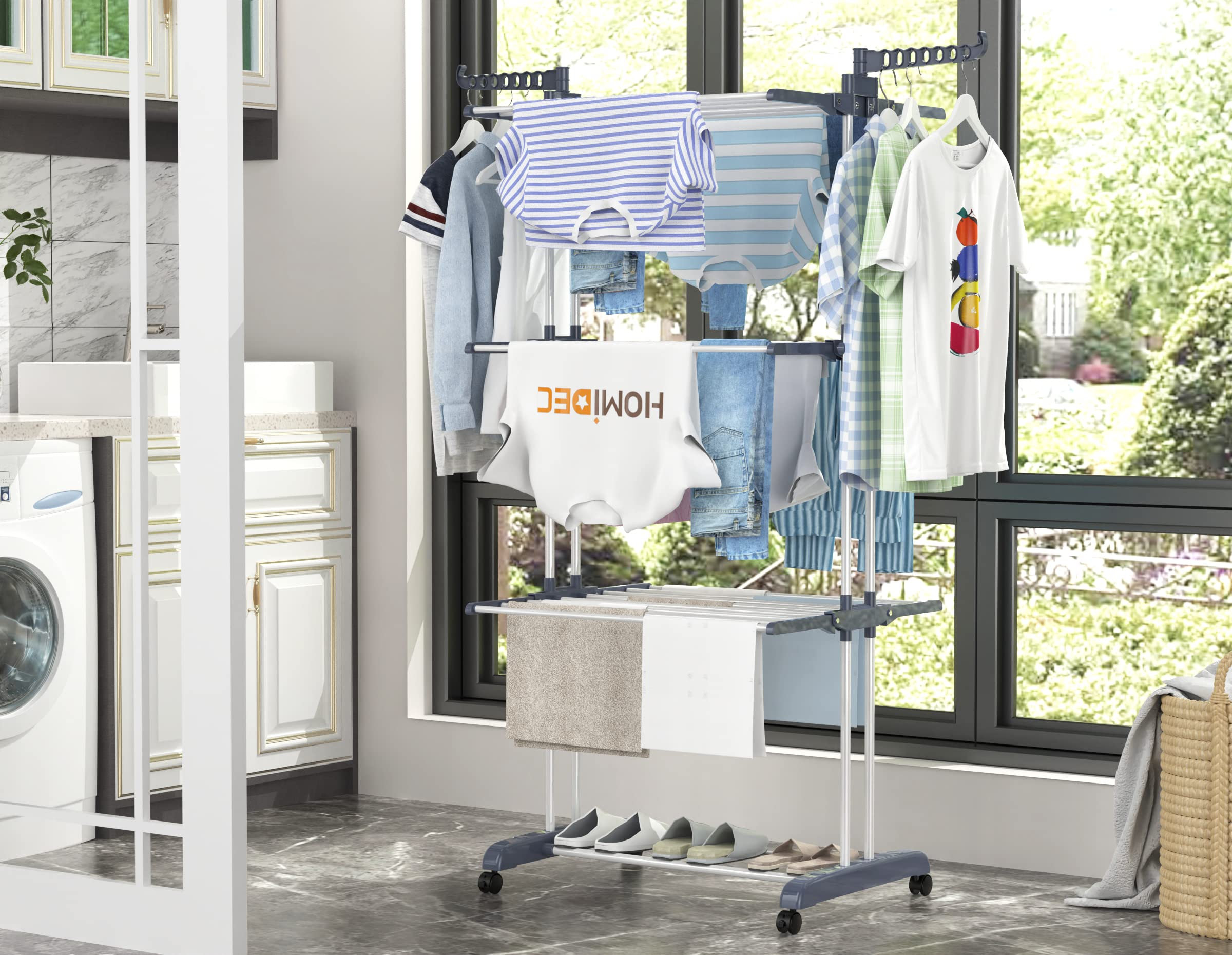Rebrilliant Stainless Steel Standard Drying Rack | Wayfair
