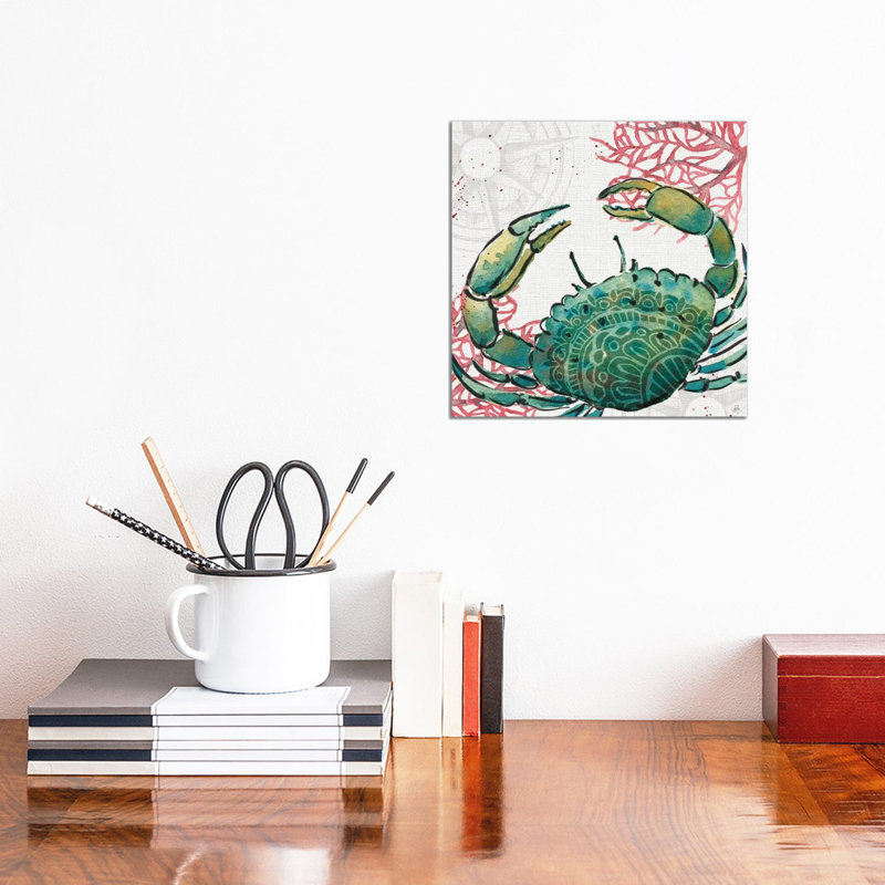 Ocean Finds XI by Daphne Brissonnet - Wrapped Canvas Print, 30.48 cm H x 30.48 cm W
