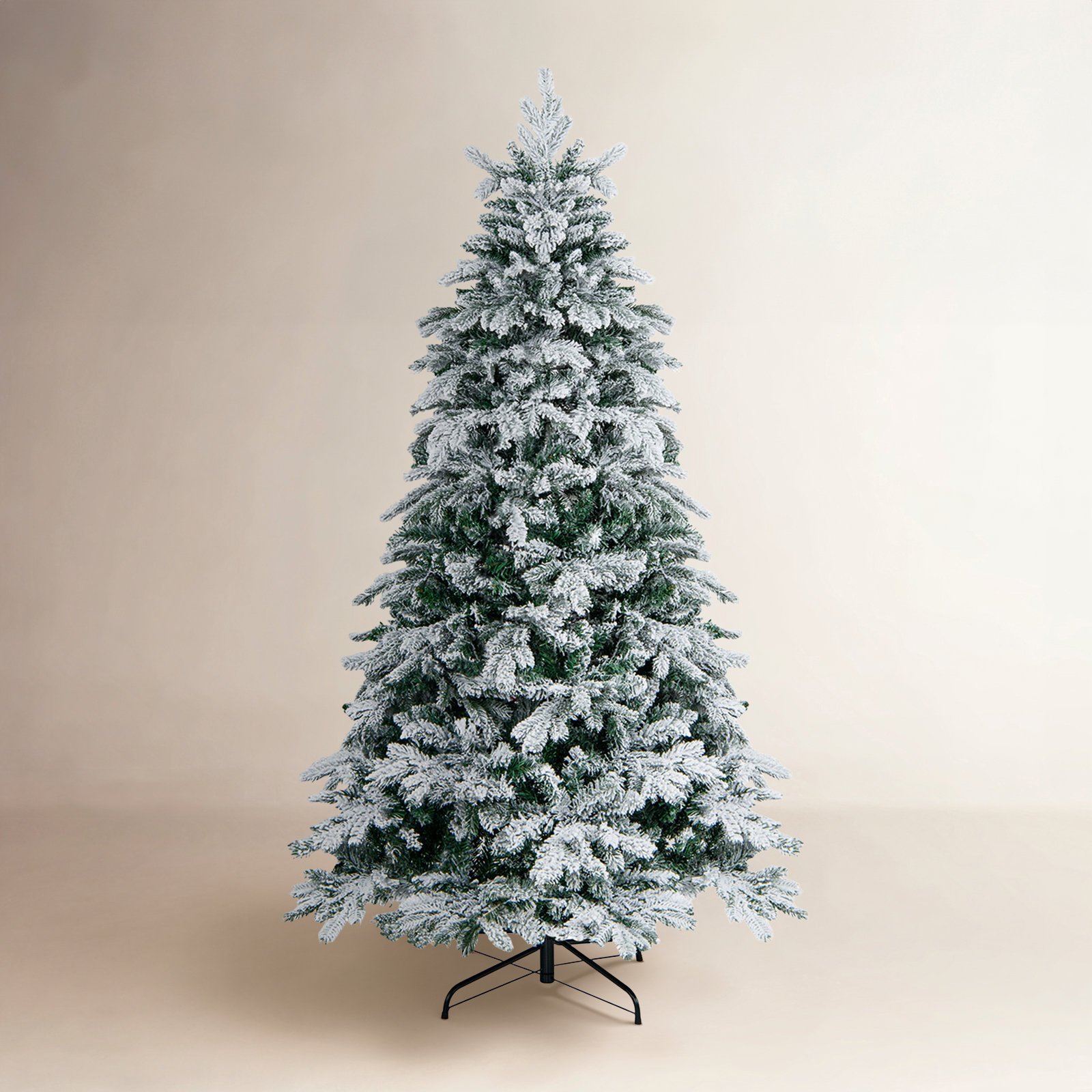 6' Lighted Artificial Pine Christmas Tree