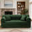Convertible Sleeper Sofa Bed,Corduroy Folding Mattress Couch with Fixed-Shape Frame, Floor Sofa Lounge Couch for Living Room Bedroom-558723883