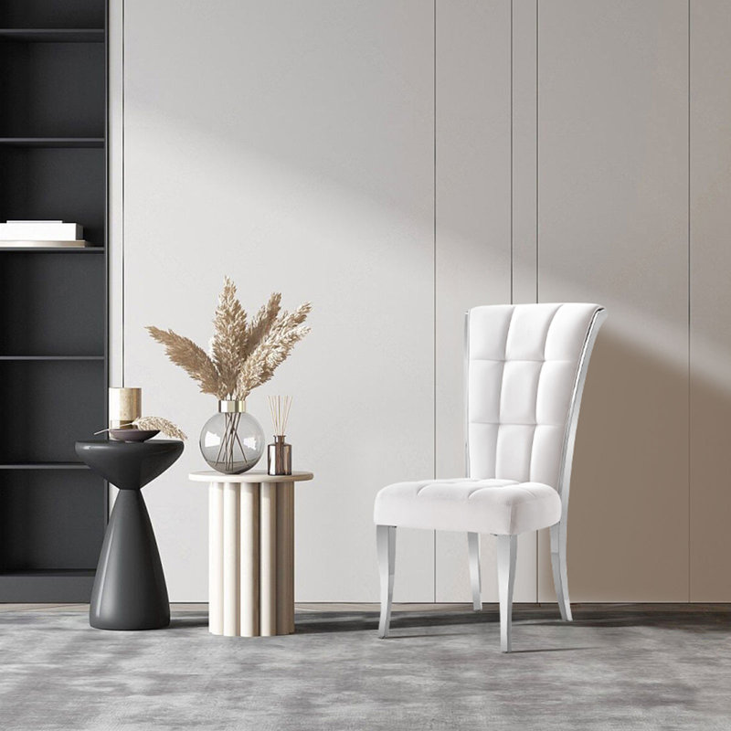 Marianela 19.7'' H Velvet Upholstered Side Chair