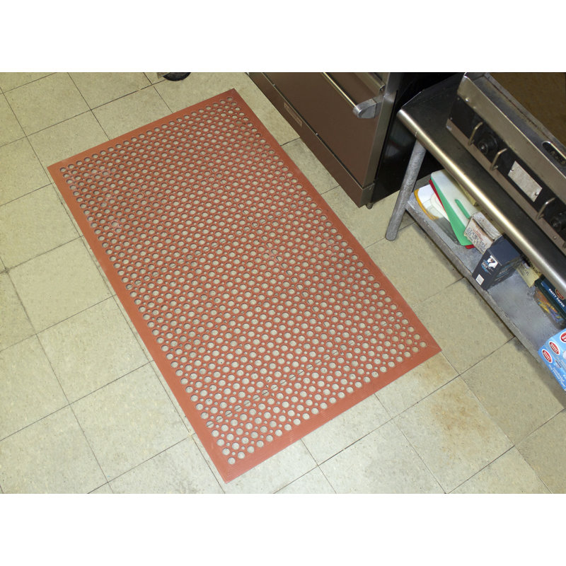 Tapis anti-fatigue Venuti, Rouge