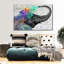 «Elephant Colorful Elephant Splash», reproduction sur toile-92517320