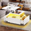 Lift Top Block Coffee Table with Storage-1987699775