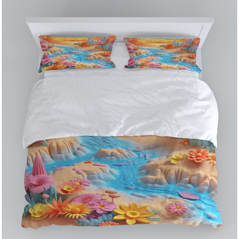 Duvet Cover, Twin Duvet Cover + 1 Queen Sham