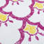 Rose géométrique/crème/jaune Tapis décoratif-24827928