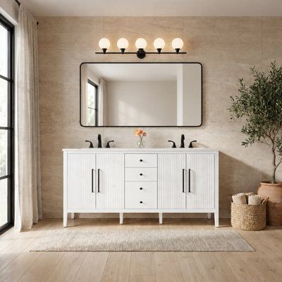 Meuble-lavabo double 72 po