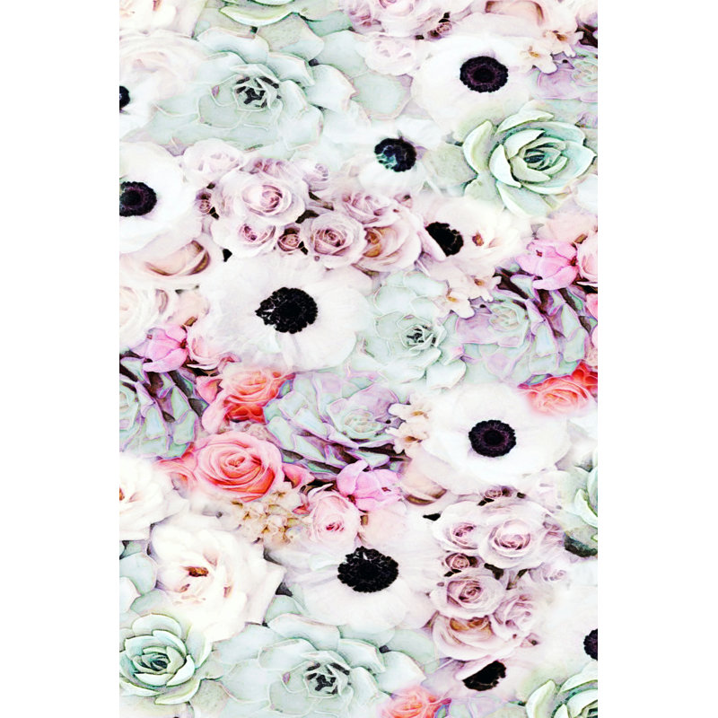 Cloud Flowers I by Prunis Dulcis - Wrapped Canvas Painting, 46cm H x 30cm W x 3.8cm D