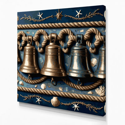 «Coastal Ships Bell», toile sur toile grise