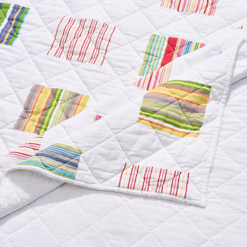 Jeté en coton Sailor