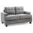 Gray Faux Leather