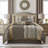 Kath 7 Piece Microfiber Modern & Contemporary Comforter Set-493130310-439640239