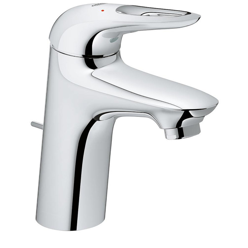 Eurostyle Single Hole Lavatory Faucet, Chrome