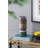 Aurian Glass;Steel Table Vase-434678925
