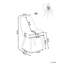 Set of 2 Dining Chairs MELFORT II Fabric -1183958846