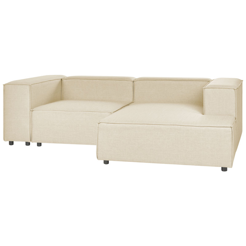 Bayon 2 Seater Corner Sofa , Left Hand Facing, Beige