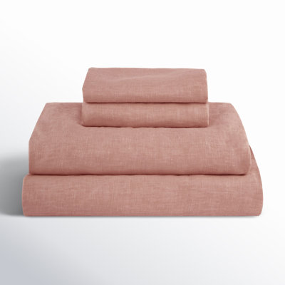 100% French Linen Sheet Set