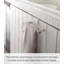 Yamazaki Home Kitchen Towel Hanger, Steel + Wood