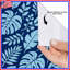Rideaux de douche à motif de feuilles tropicales extra long-564461995