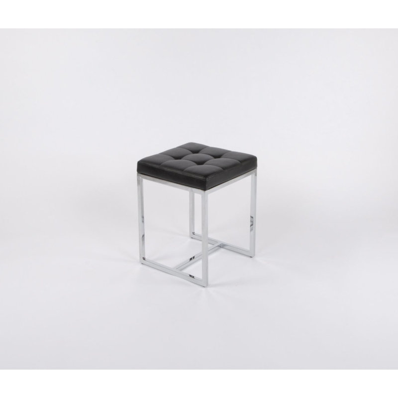 Tabouret de coiffeuse Jenniff, Noir