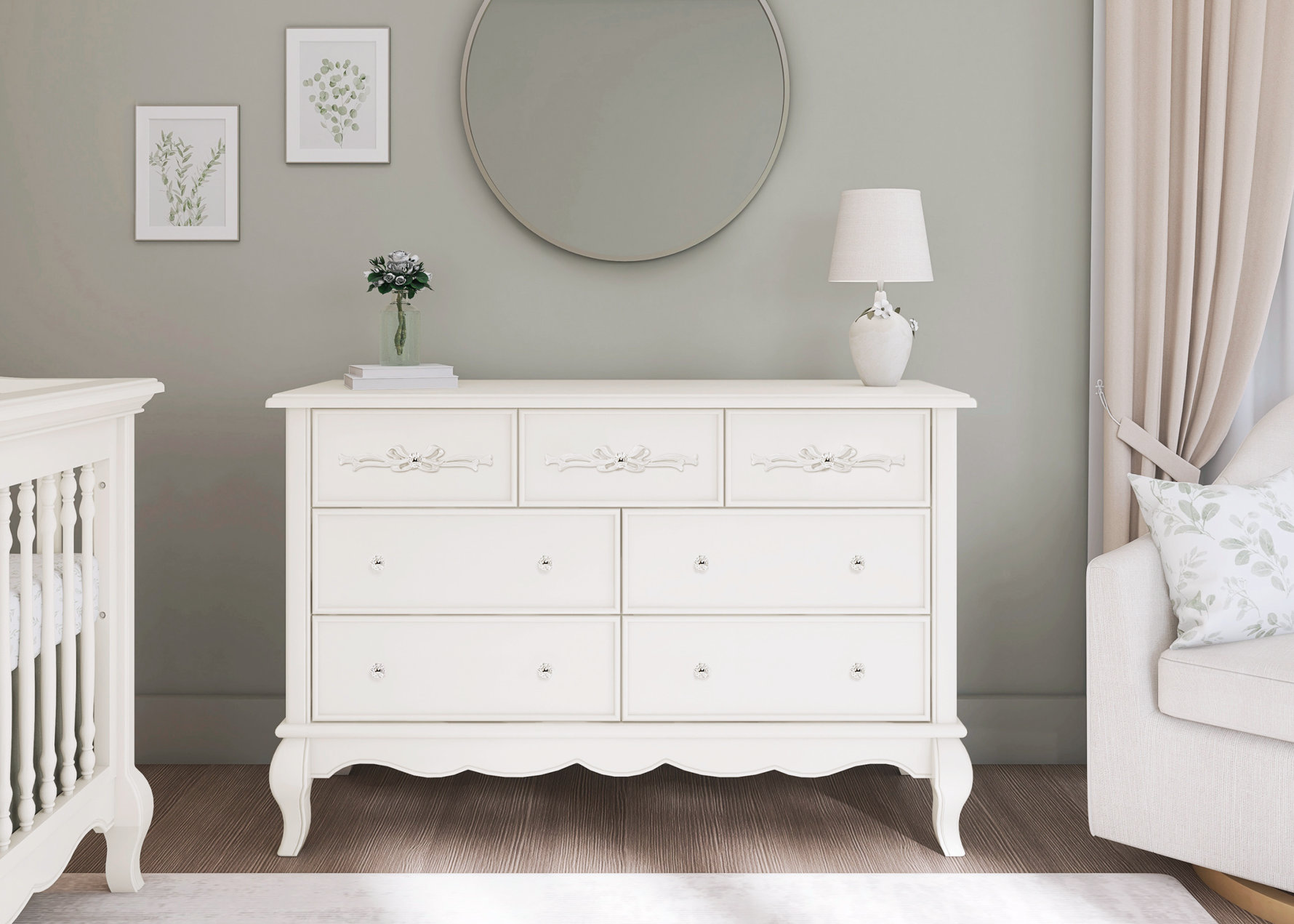 Commode blanche Evolur