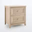  Acero 58cm W Bedside Table-1778834994