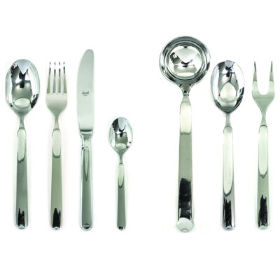 GOCCIA 51 - Piece Stainless Steel Flatware Set - Service for 12