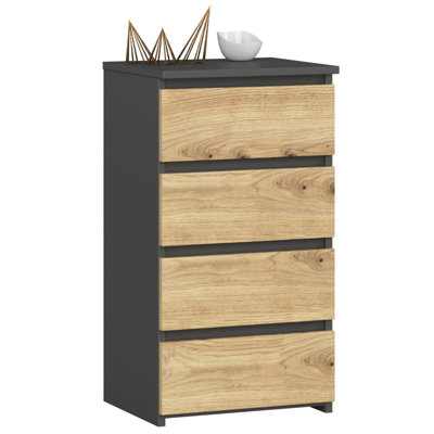 Gelincik 4 -Drawer Console