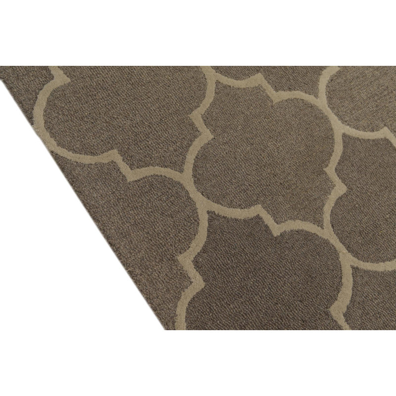 Tapis gris 5 x 8 Powley