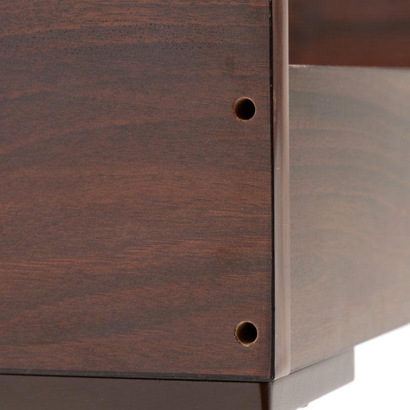 Walnut Medium Elevated Orthopedic Dog Bed Frame
