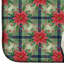 Tapis de séchage noir et blanc Basenji Christmas PoinsettIas-119904731