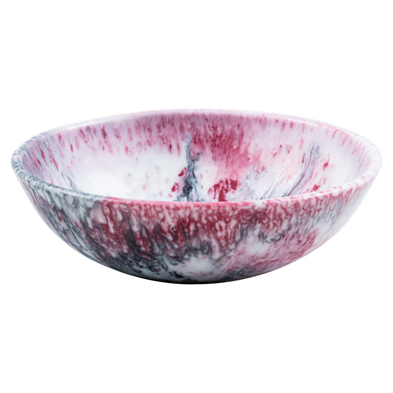World Menagerie Kaylin 440 mm L x 440 mm W Resin Circular Sink